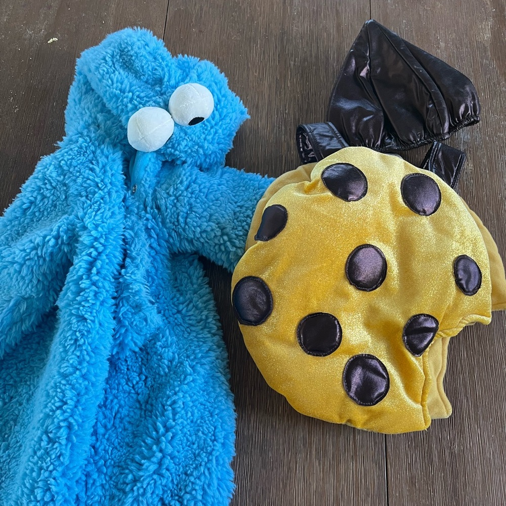 Sesame Street Cookie an Cookie Monster Costume